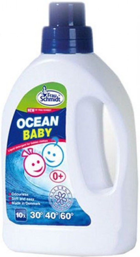 Жидкое средство для стирки детских вещей Frau Schmidt Ocean baby гипоаллергенное 1500 мл