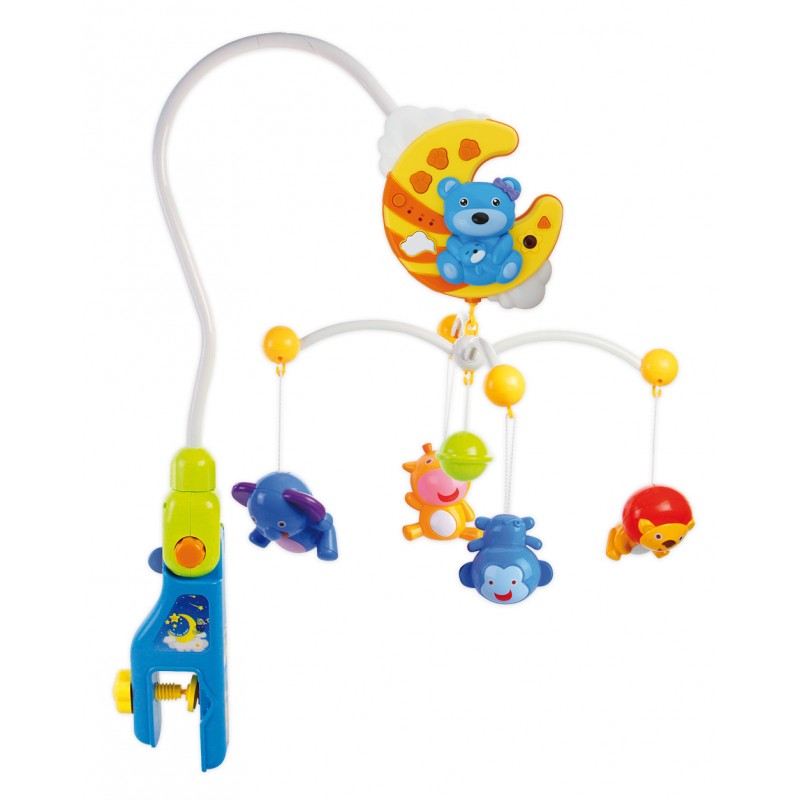 Музыкальная карусель Baby Mix Мишки (с пультом) 1377М