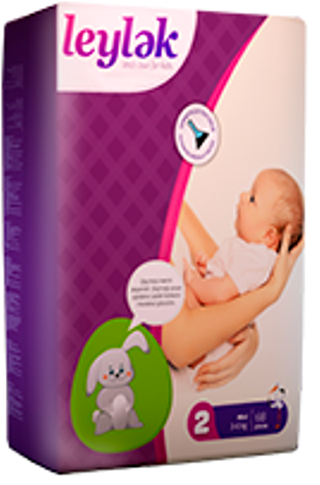 Подгузники Leylеk размер S (3-6 кг) 68 шт