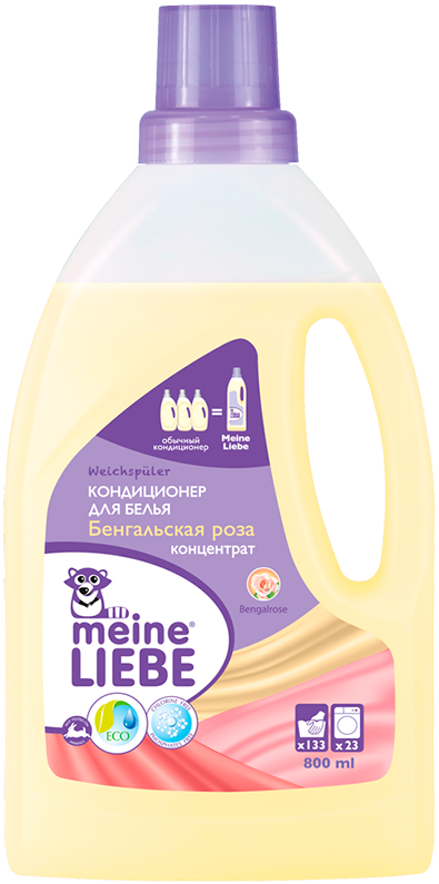 Кондиционер для белья Meine Liebe &laquo;Бенгальская роза&raquo; концентрат 800 мл