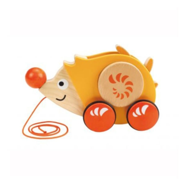 Игрушка развивающая деревянная Hape каталка "Ежик"