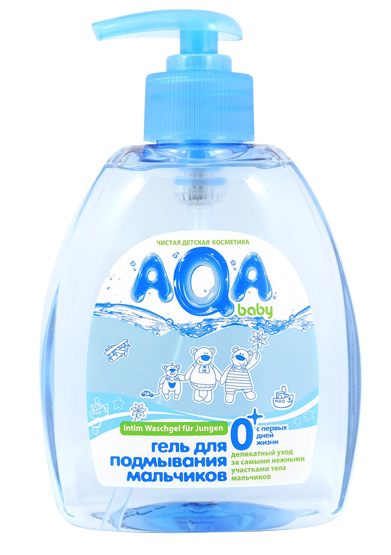 Гель для подмывания мальчиков Aqa Baby 300 мл