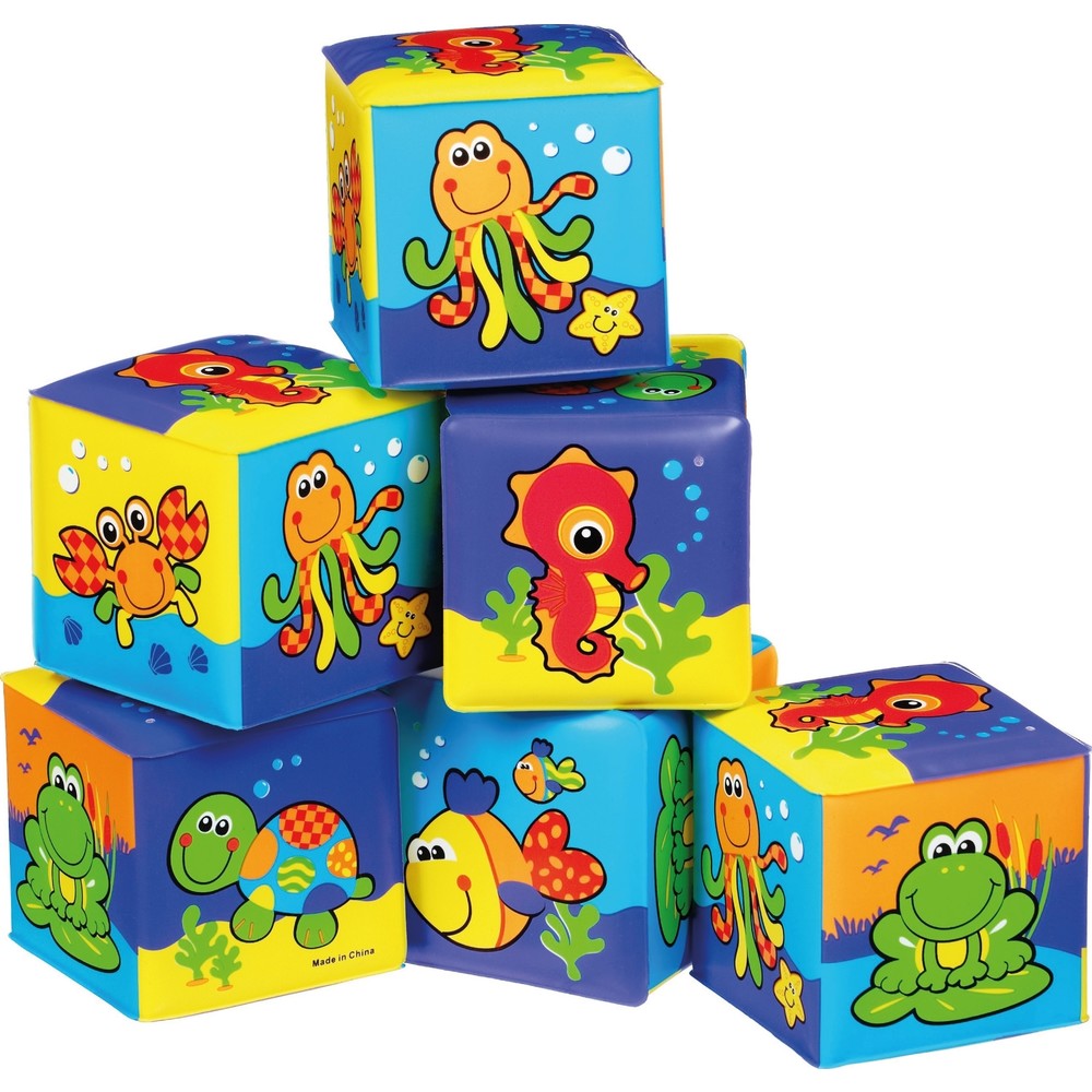 Игрушка для игр в ванной PlayGro "Кубики" 0181170