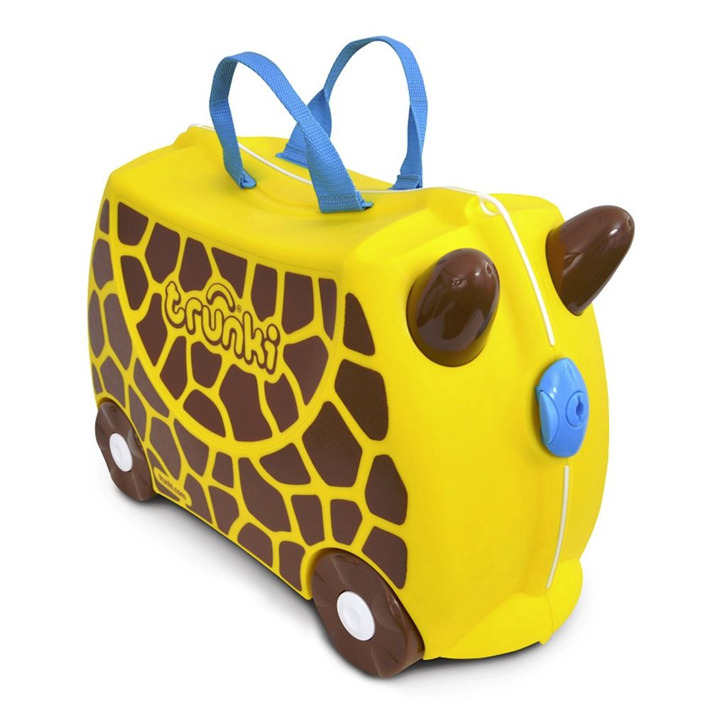 0265-GB01 Детский чемодан на колесиках "Жираф Джери",Trunki