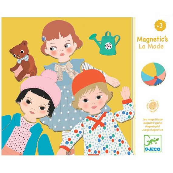 Игра Djeco "Мода"детская развивающая магниная
