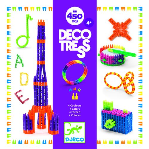Конструктор Djeco Деко Тресс (450 деталей)