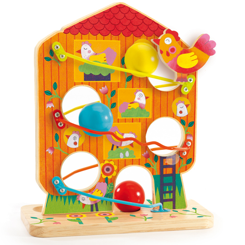 Игрушка Djeco Кугельбан Птичий дом