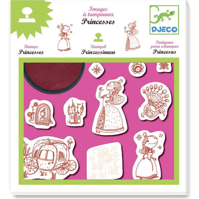 Набор штампов Djeco Принцессы