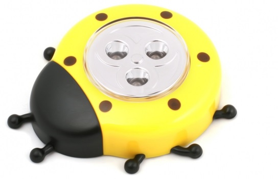 Светильник LeFutur Божья коровка желтый LF19349