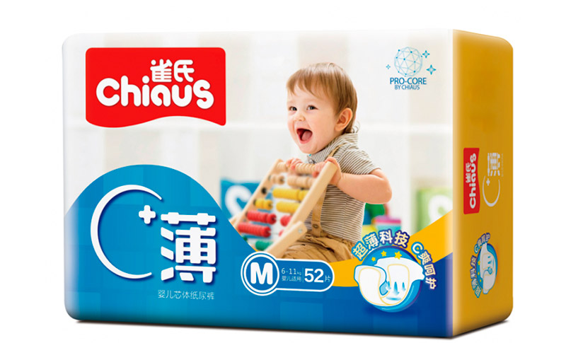 Подгузники Chiaus Pro-core  размер M (6-11 кг) 52 шт