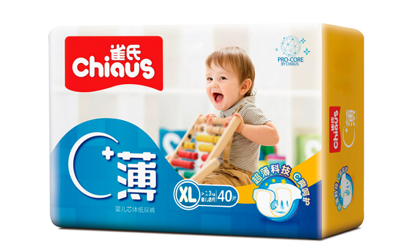 Подгузники Chiaus Pro-core  размер XL (13 + кг) 40 шт