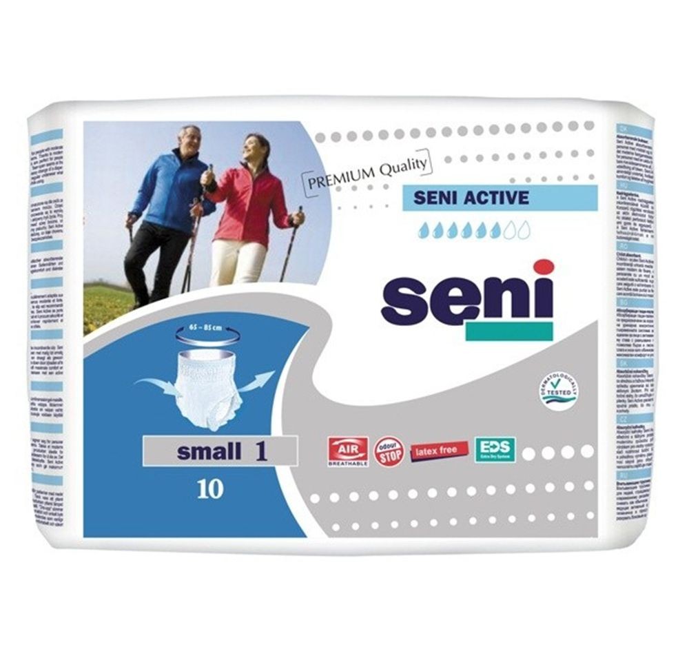 Трусики Seni Active Small 1, талия 55-85 см (10 шт) SE-096-SM10-RU1