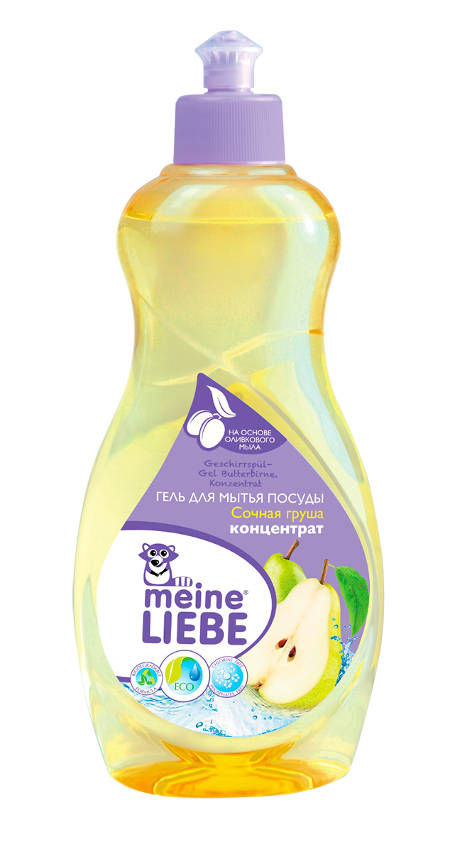 Гель для мытья посуды Meine Liebe концентрат Сочная груша 500 мл