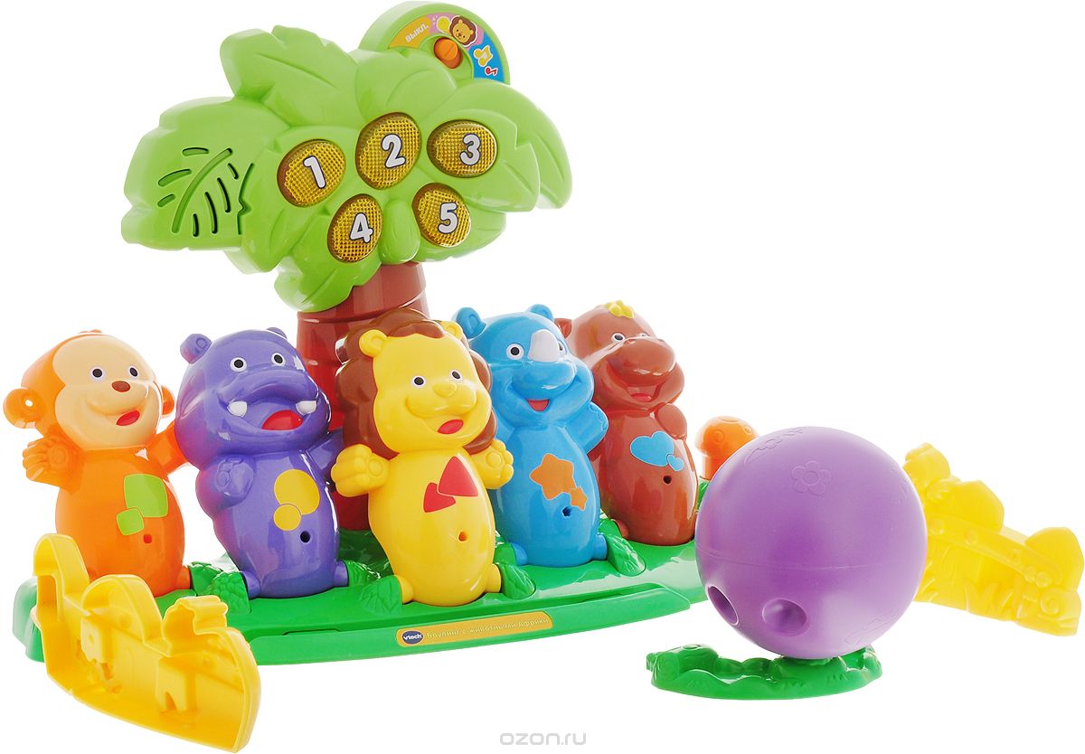 Игрушка Vtech Боулинг с животными Африки 80-124526