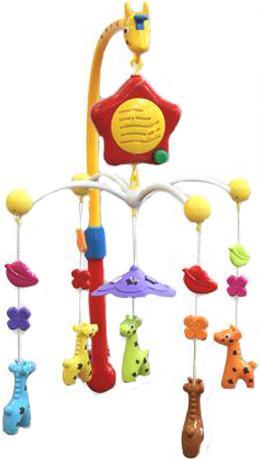 Музыкальная карусель BAIRUN Жираф  с пультом управления