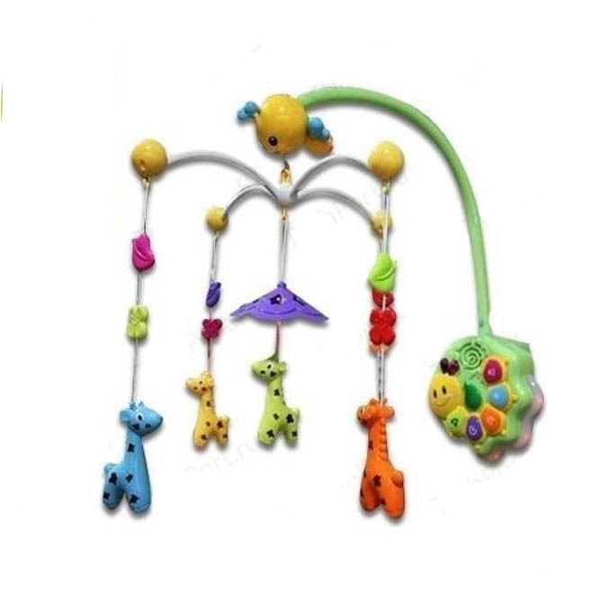 Музыкальная карусель BAIRUN Жираф  с пультом управления