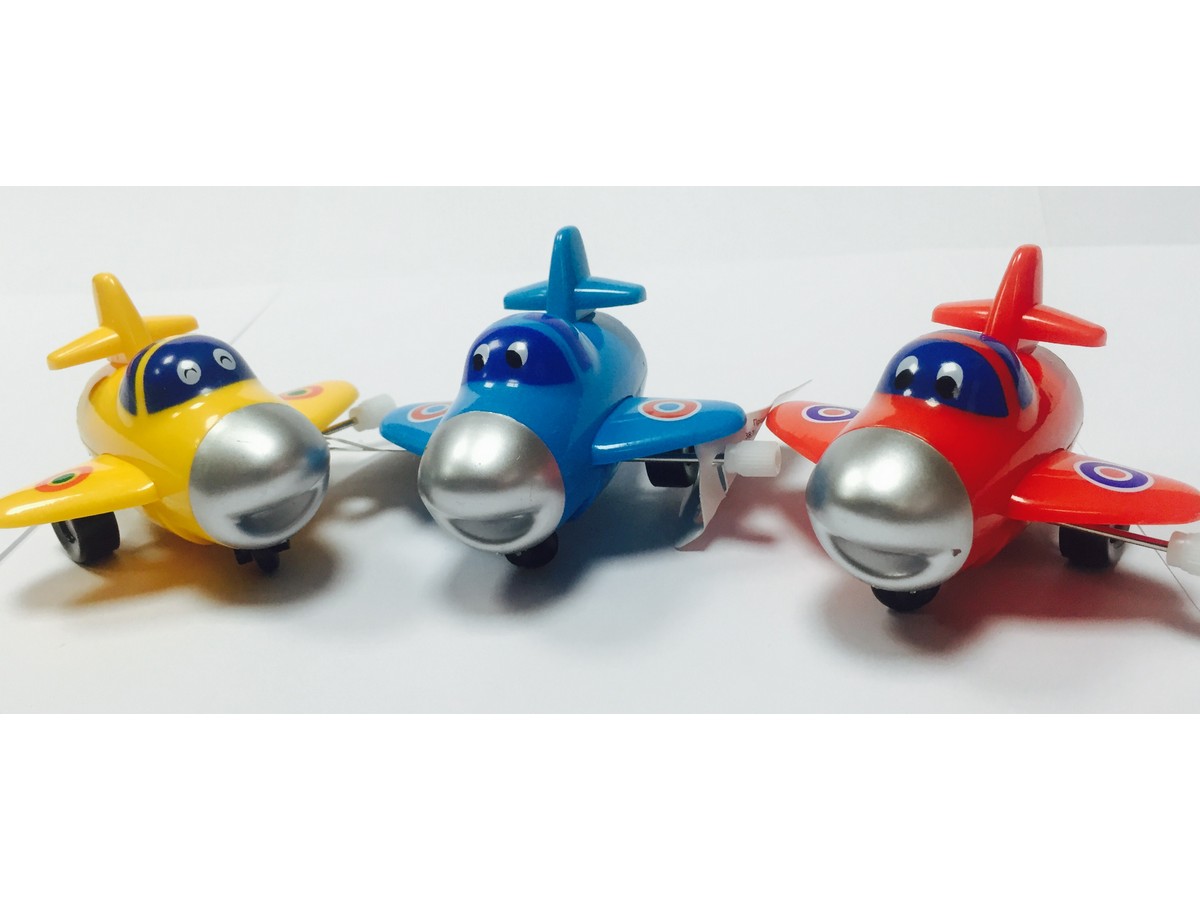 Игрушка  самолет заводной Hans Novelty  Ветерок