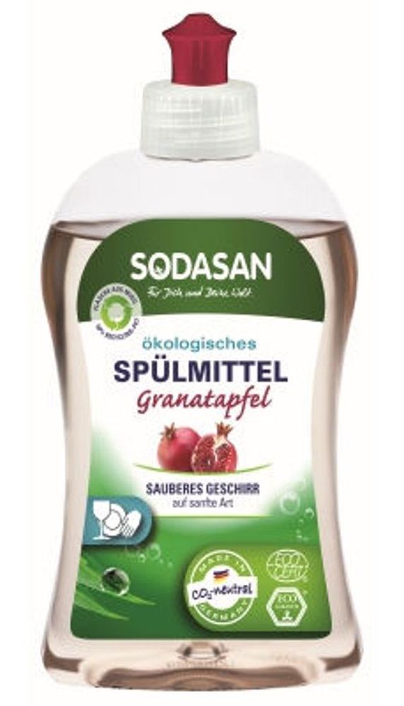 Средство для посуды Sodasan с гранатом 500 мл