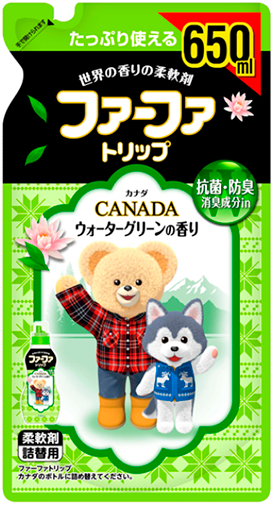 Кондиционер для детского белья Nissan «FaFa Канада» концентрированный, запасной блок, 650 мл