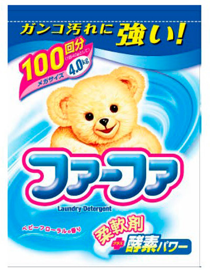 Стиральный порошок Nissan "FaFa", 4 кг