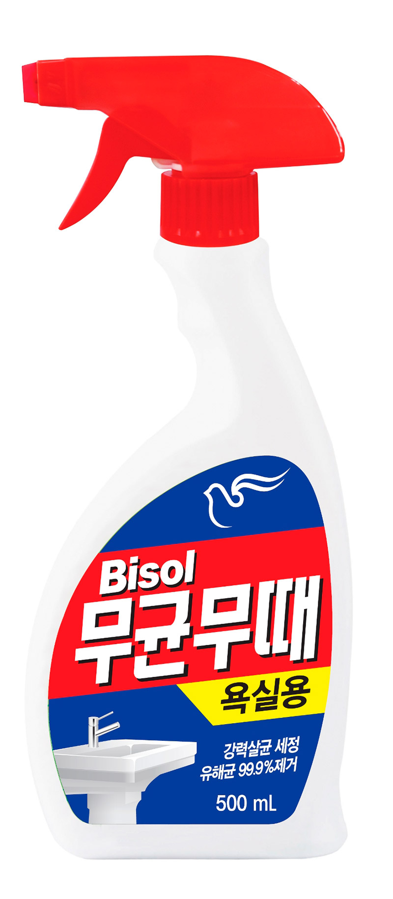 Чистящее средство для ванной комнаты Pigeon "BISOL" (спрей), 500 мл