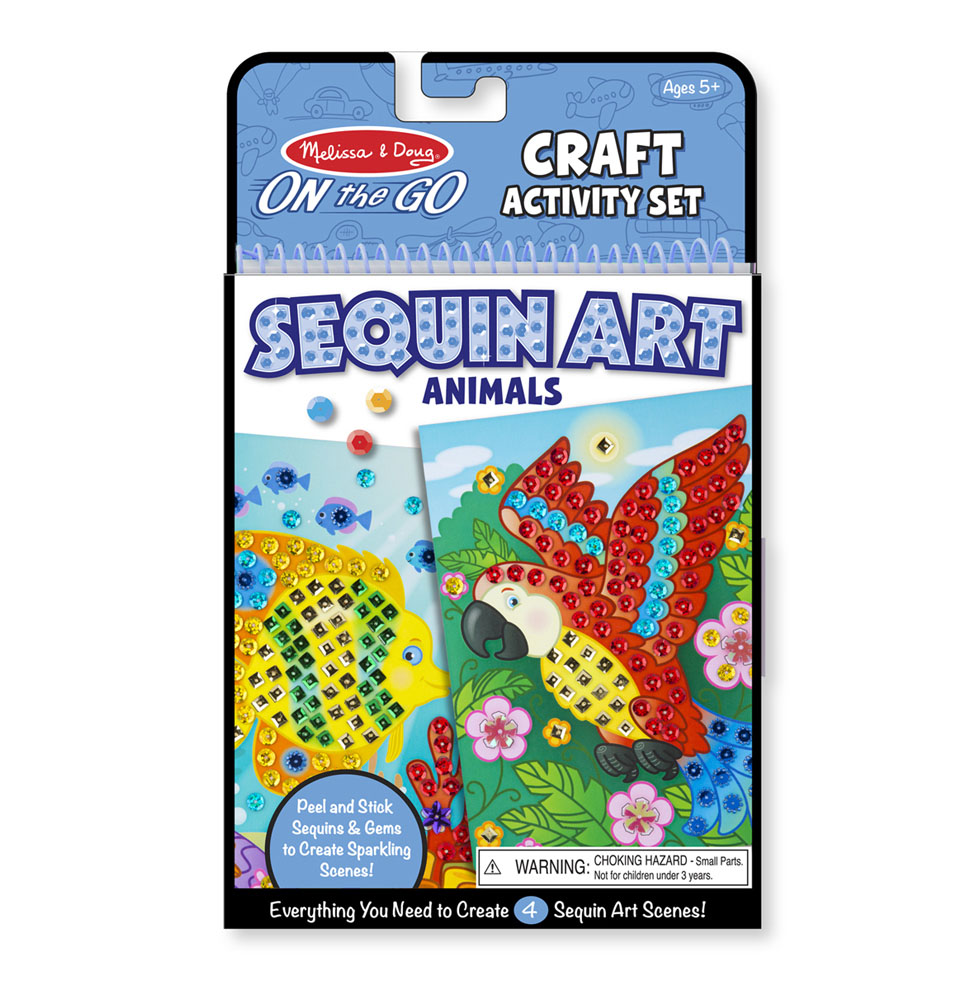 Аппликация блестками Melissa&amp;Doug Животные