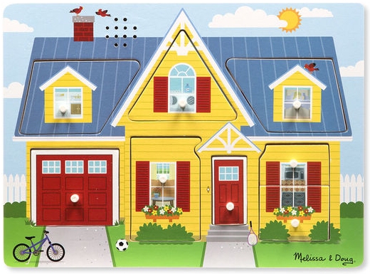 Пазл Melissa&amp;Doug Мой дом со звуком