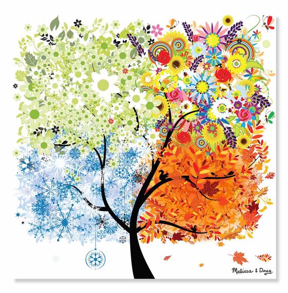 Пазл Melissa&amp;Doug Времена года 200 элементов