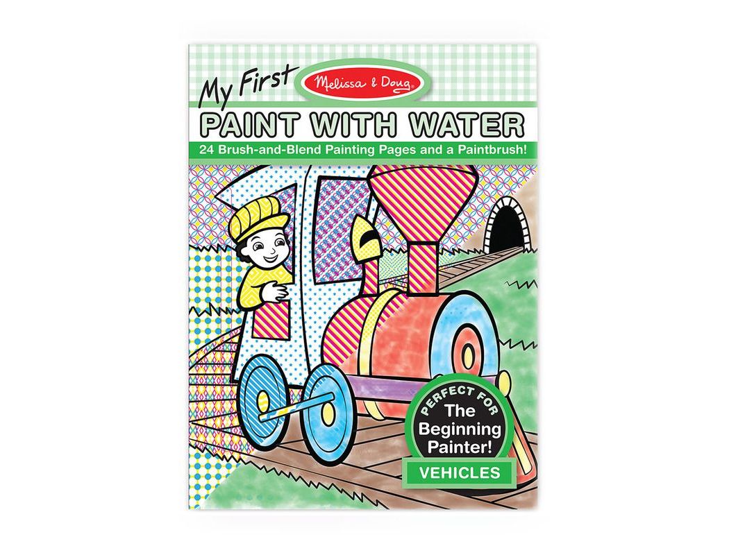 Раскраска Melissa&amp;Doug Транспорт рисуем водой