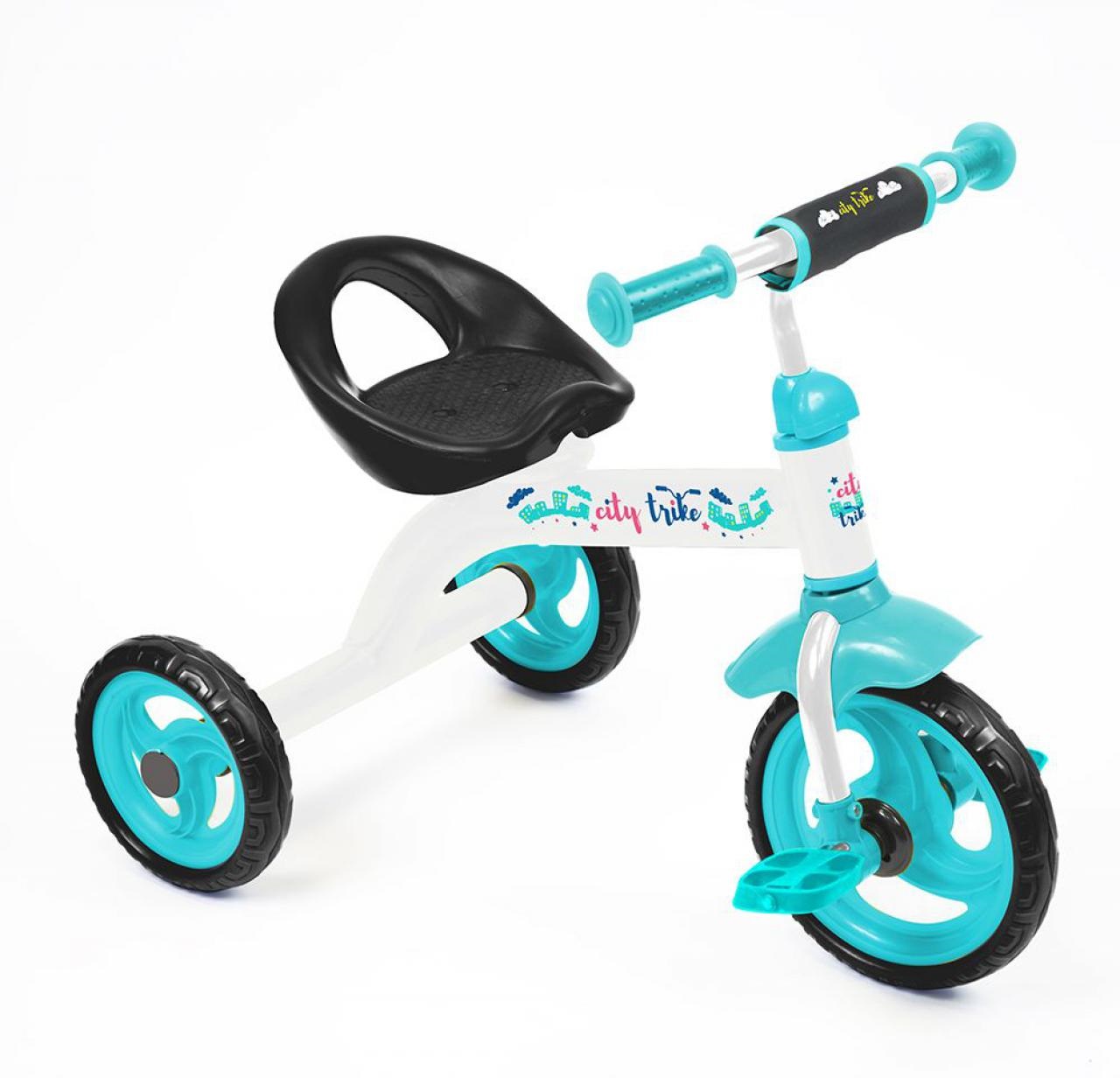 Nika Велосипед City trike СТ-13 (голубой)