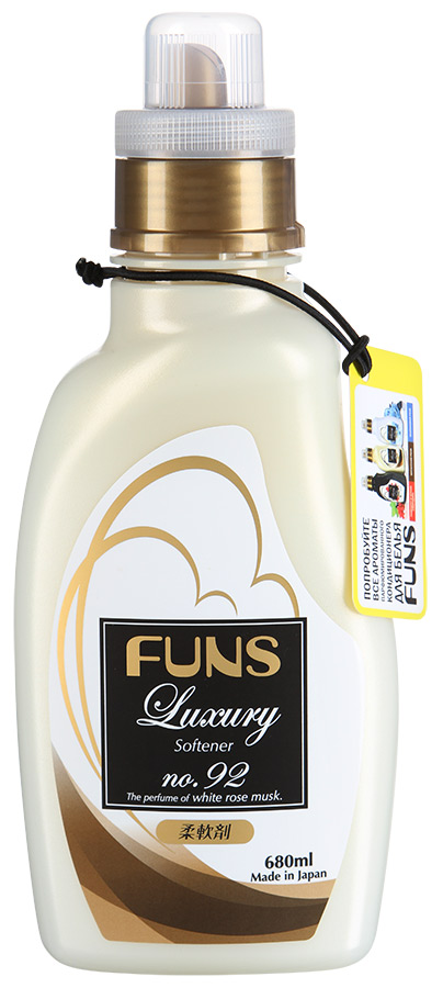 Кондиционер для белья Daiichi FUNS с ароматом духов и белой розы 680 мл