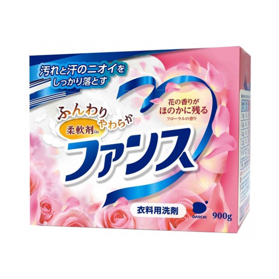 Стиральный порошок Daiichi FUNS с кондиционером и цветочным ароматом для всех типов ткани 900 г