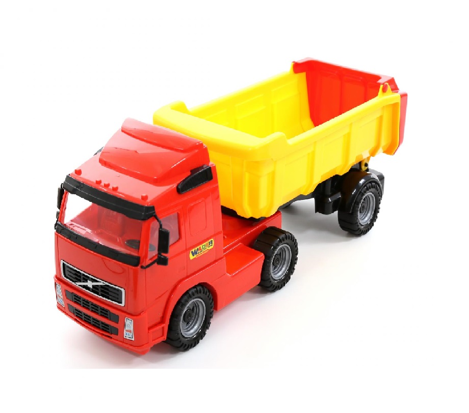 Игрушка Полесье Автомобиль самосвал с полуприцепом 9524