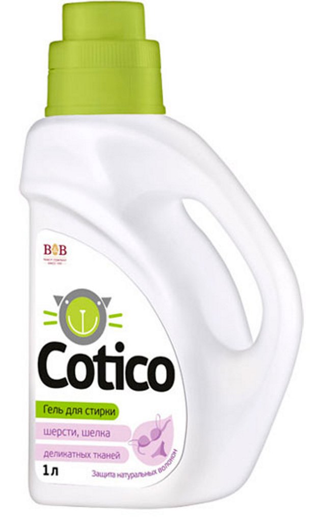 Гель для стирки шерсти, шелка, деликатных тканей Cotico, 1000 мл