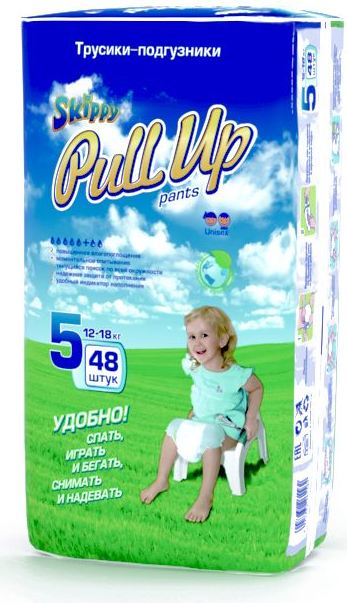 Трусики Skippy Pull Up XL (12-18 кг) 48 шт