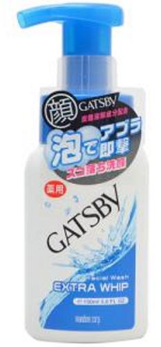 Пенка-скраб для мужчин Gatsby глубоко очищающая для жирной и проблемной кожи лица 150 г