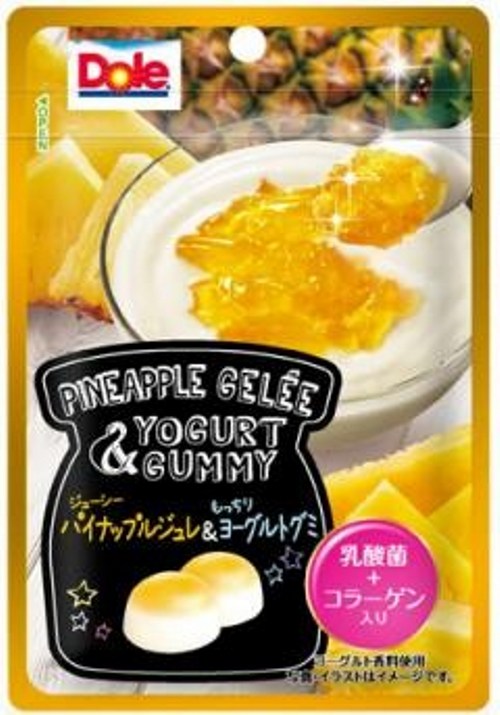 Жевательный мармелад Dole Ананас и Йогурт, 45 г