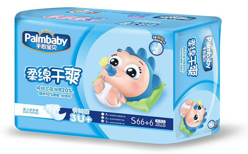 Подгузники  Palmbaby,  S (3-7 кг), 72 шт