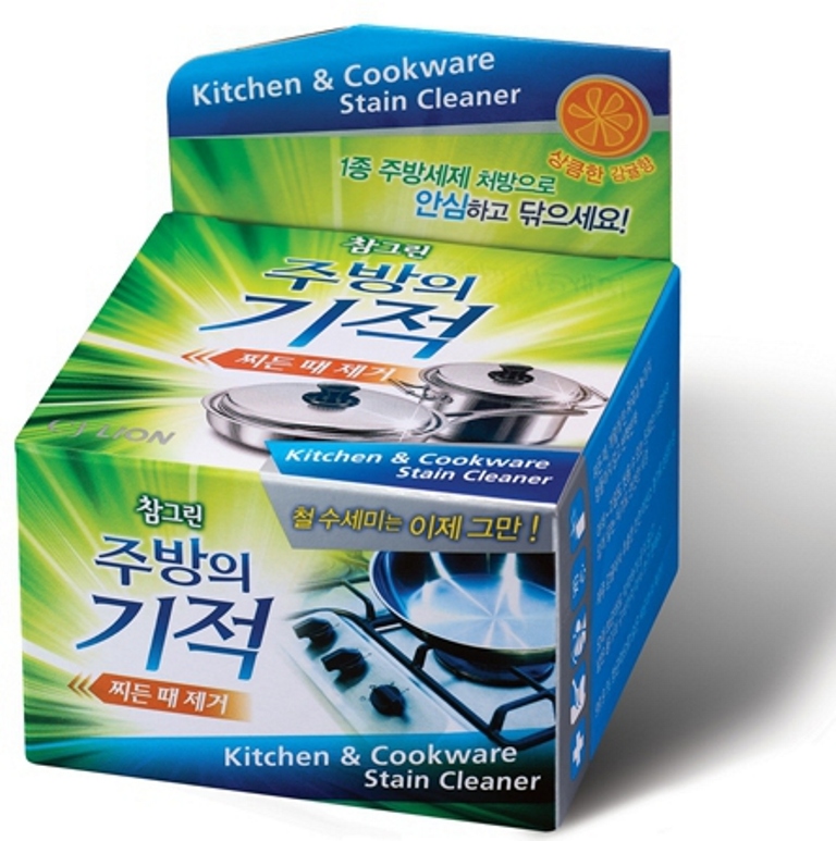 Чудо-средство CJ Lion Chamgreen чистящая паста для посуды и кухонных поверхностей, 285 гр