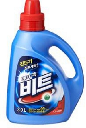 Жидкое средство CJ Lion Beat для ручной и автоматической стирки, флакон, 3000 мл