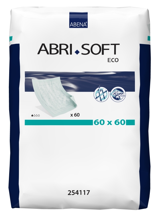 Пеленки впитывающие Abri-Soft Eco размер 60х60 см