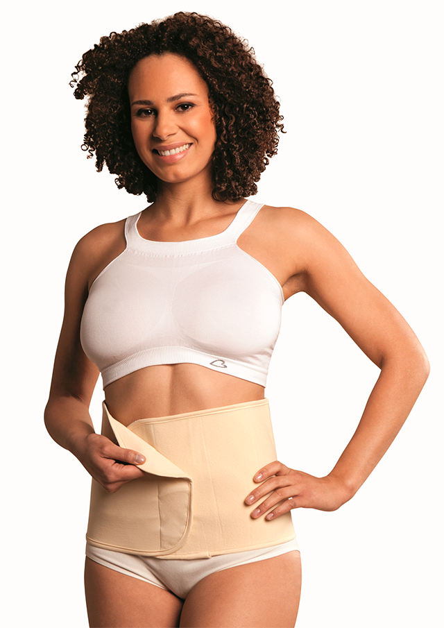 Регулируемый послеродовый бандаж Carriwell из органического хлопка, телесный L/XL 181