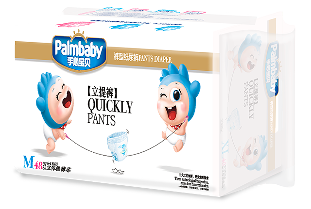 Трусики Palmbaby Comfort, размер M (6-11 кг) 48 шт