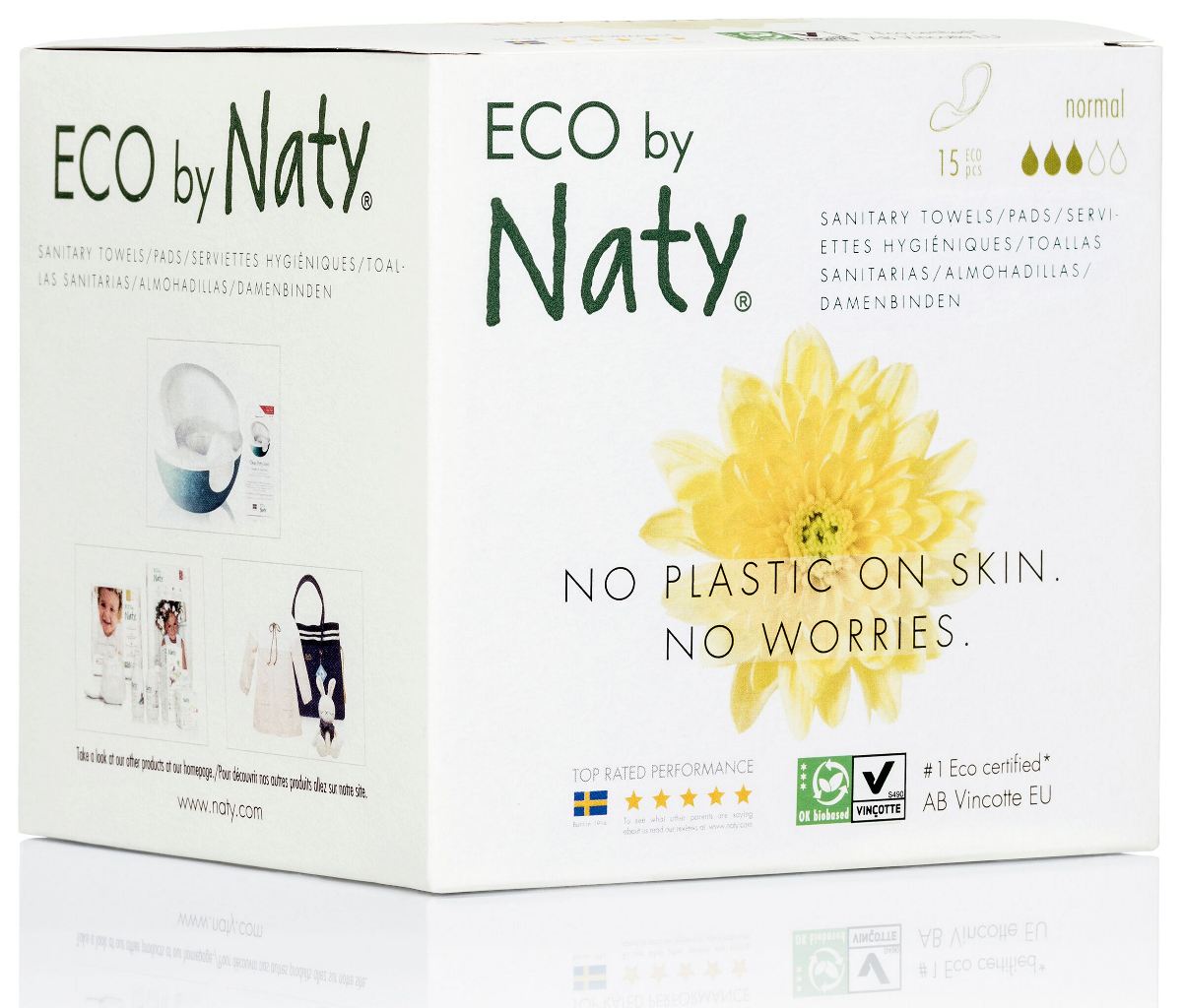 Прокладки женские гигиенические Naty  Normal 15 шт
