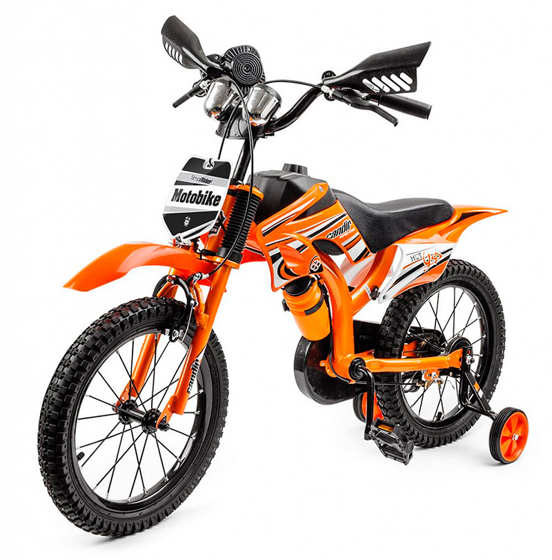 Детский велосипед-мотоцикл Small Rider Motobike Sport (оранжевый) 1148622 