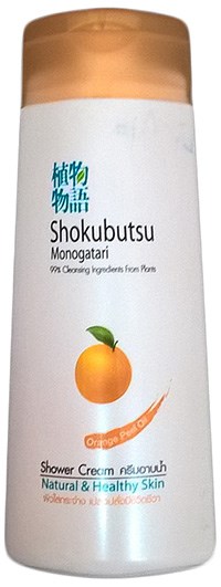 Крем-гель для душа Shokubutsu с апельсиновым маслом, 200 мл
