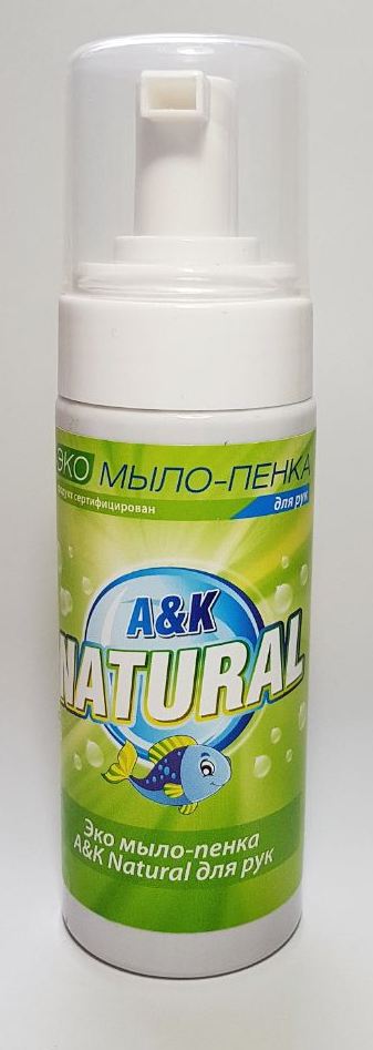 Мыло-пенка A_K Natural для рук