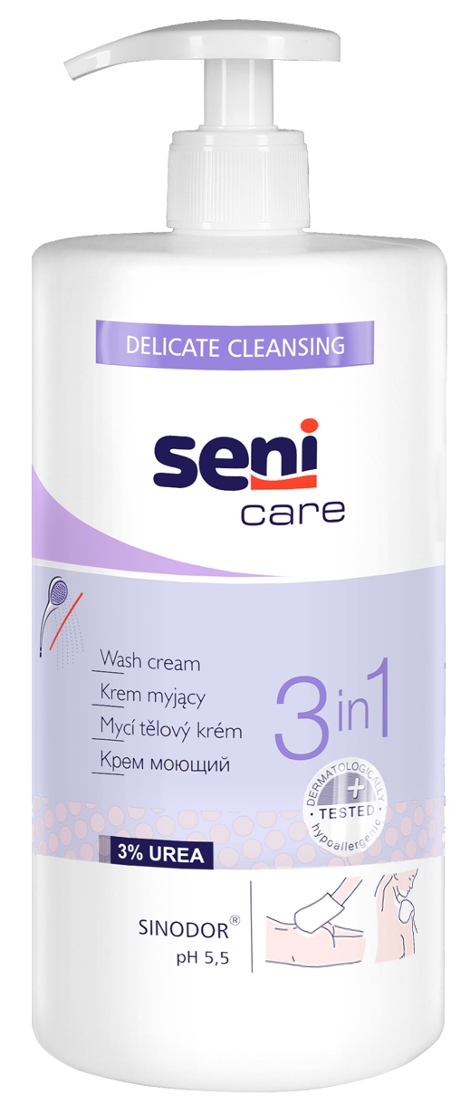 Крем моющий 3 в 1 Seni Care, 1000 мл