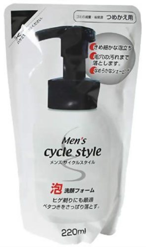 Пенка для умывания Daiichi Cycle Style увлажняющая, для мужчин, 220 мл запаска