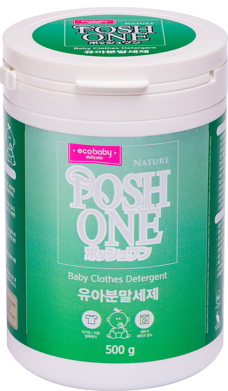 Стиральный порошок Posh One Ecobaby для детской одежды и деликатных тканей, 500 г
